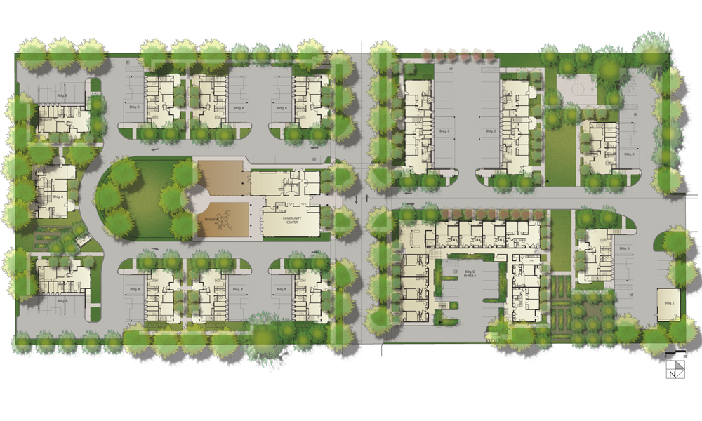 P02-Rendered Site Plan