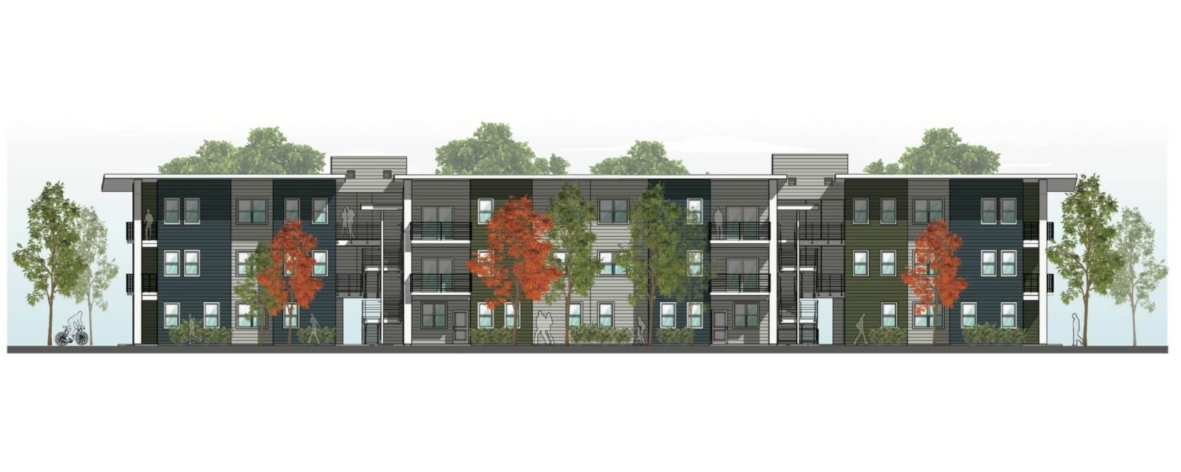 North Creek Crossings at Meriam Park • Mogavero Architects