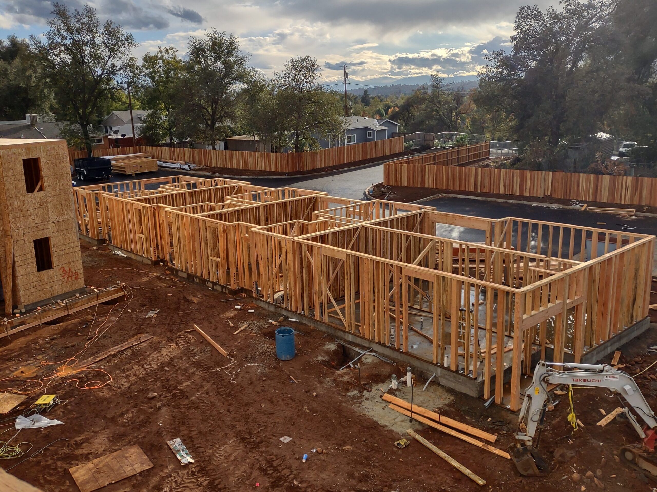 Lowden Lane Apartments Under Construction • Mogavero Architects